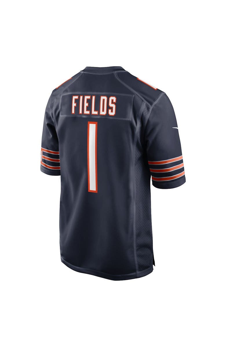 Nike Men's Nike Justin Fields Navy Chicago Bears Game Jersey, Alternate, color, 