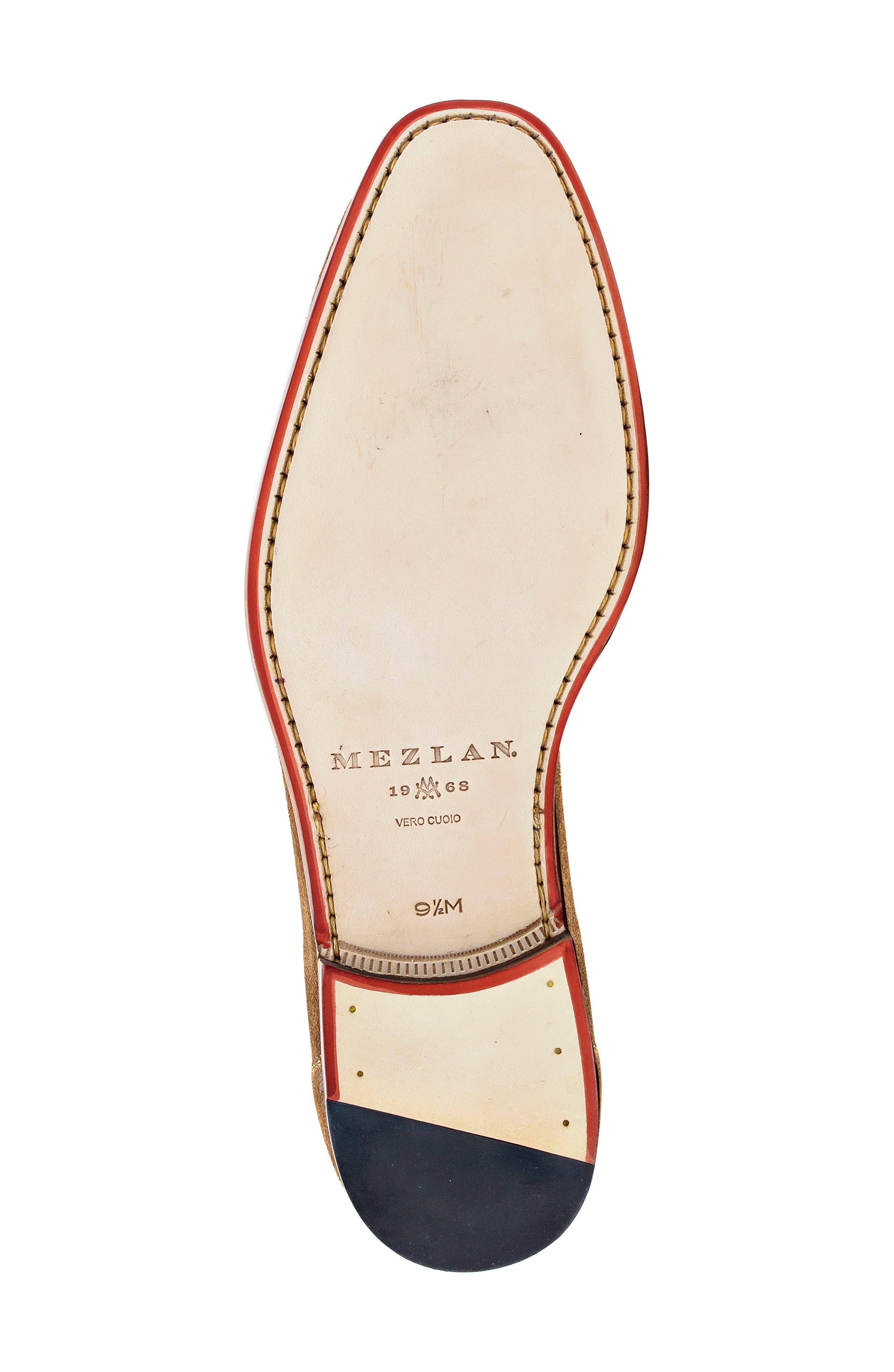 Mezlan English Tassel Loafer, Alternate, color, Chestnut