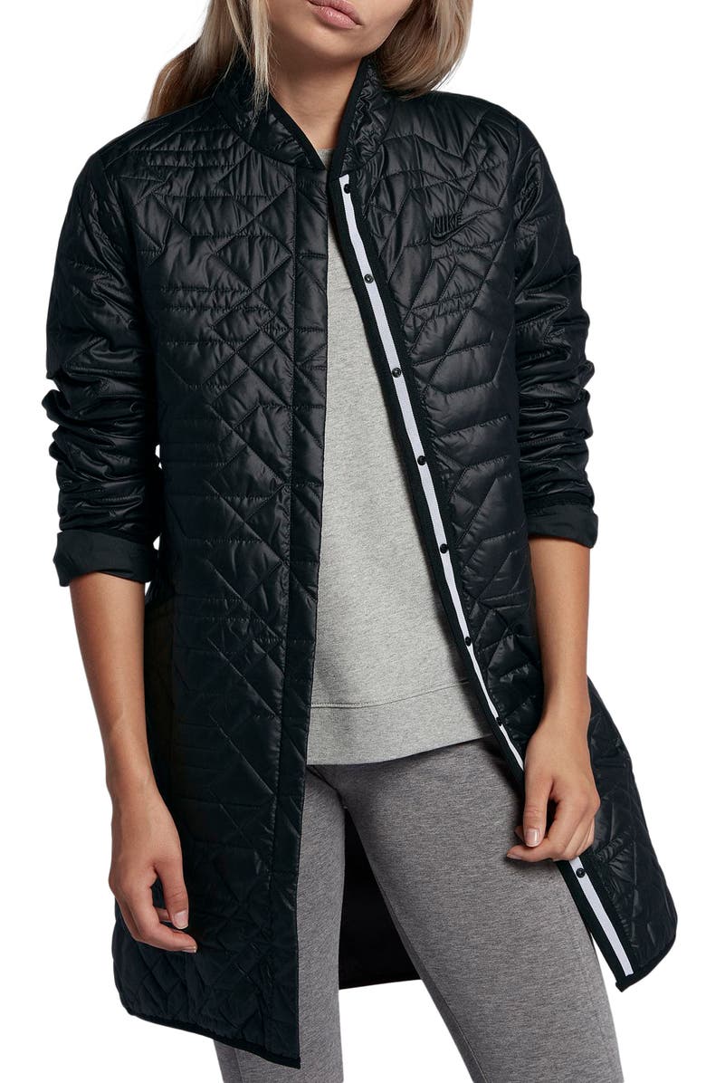 Nike Sportswear Quilted Women's Parka, Main, color, 
