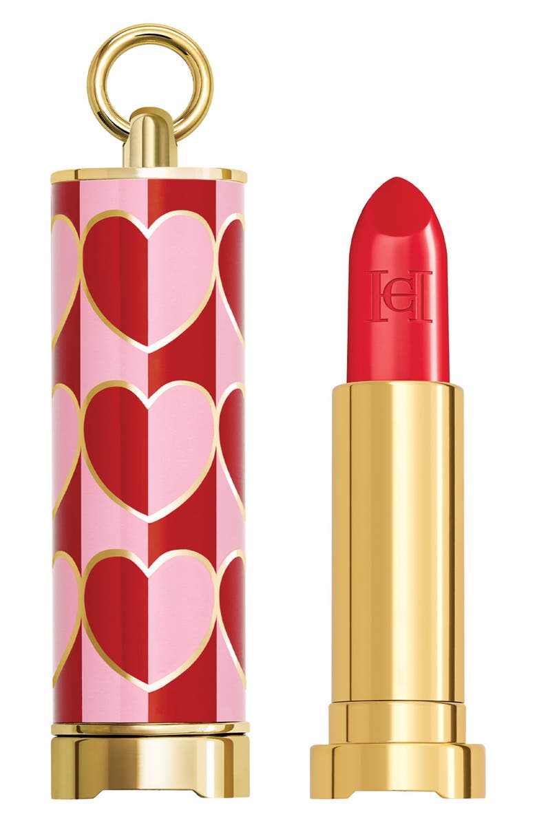 Carolina Herrera Fabulous Kiss Matte Refillable Lipstick, Main, color, 310 Carolina Red
