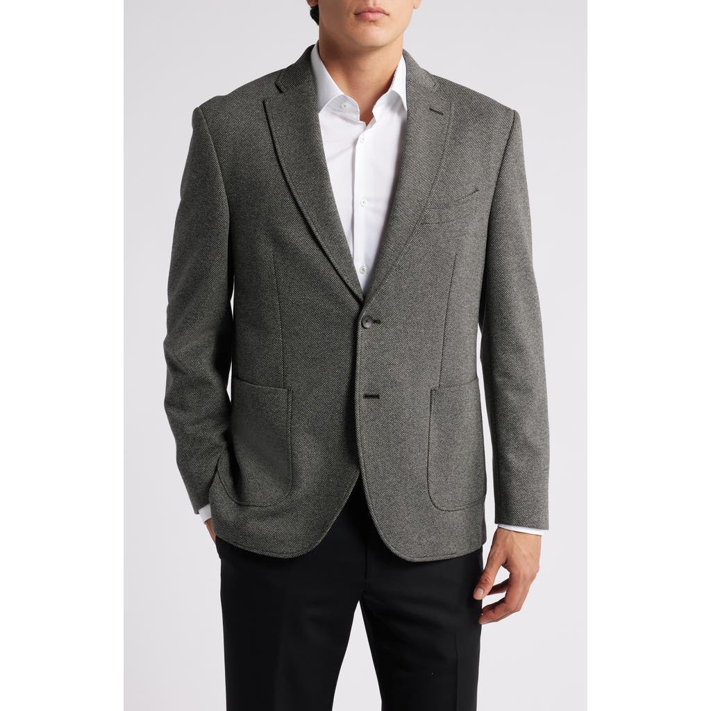 HART SCHAFFNER MARX GRUNER 1949 ALFI PIN DOT KNIT SPORT COAT