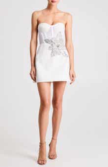 Trisha Sequin Strapless Minidress