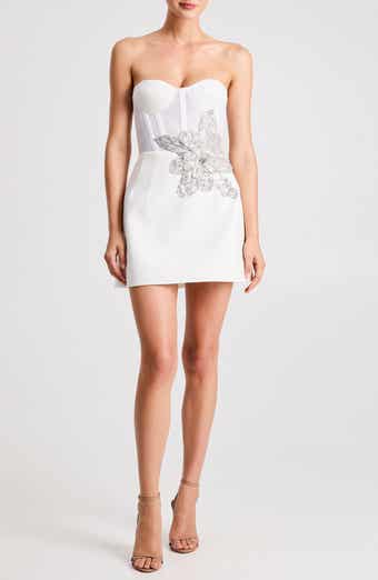 Trisha Sequin Strapless Minidress