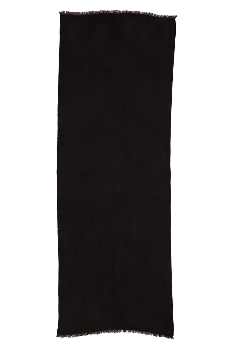 Upupa Silk Scarf, Alternate, color, BLACK