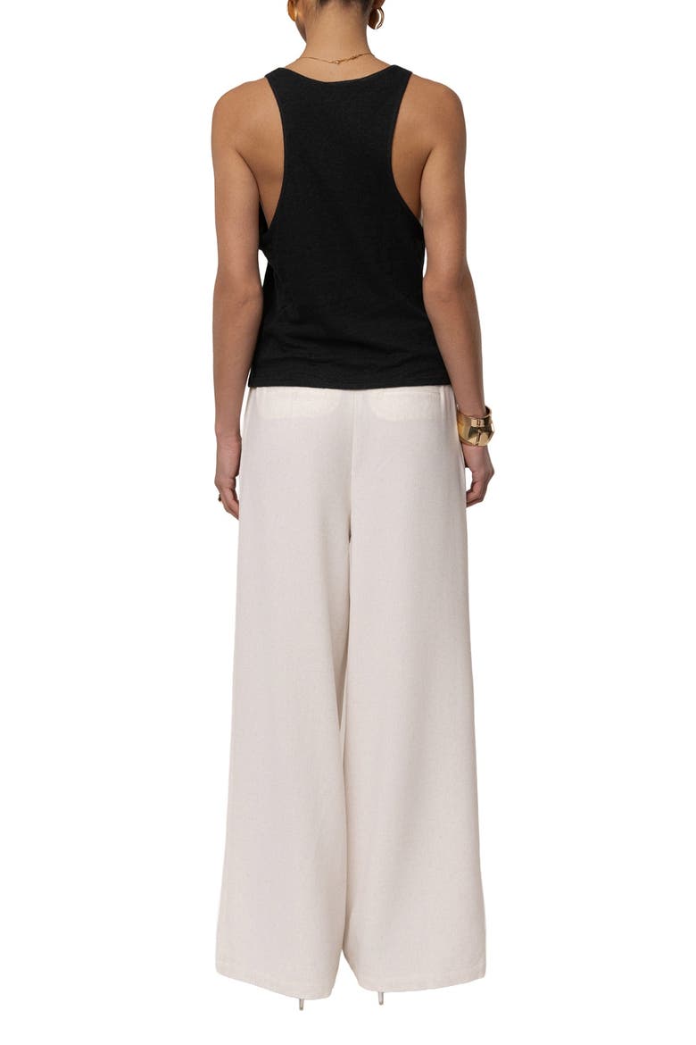 Classic Scoop Neck Tank, Alternate, color, Black