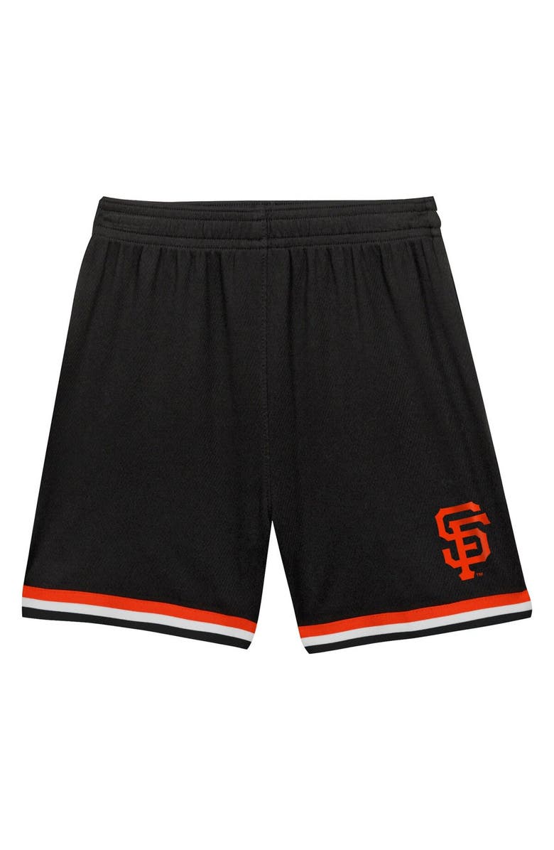 Outerstuff Toddler Fanatics Branded Black San Francisco Giants Field Ball T-Shirt & Shorts Set, Alternate, color,