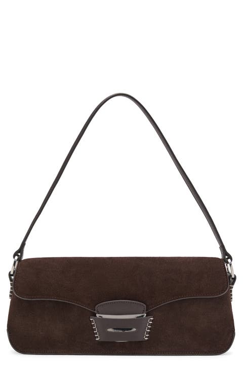 Suede Shoulder Bag