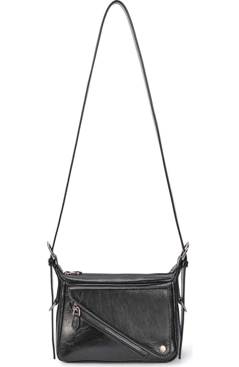Oryany Moto Leather Crossbody Bag, Main, color,