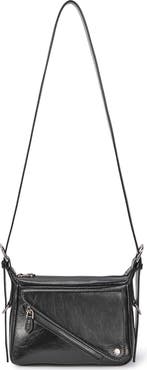 Oryany Moto Leather Crossbody Bag