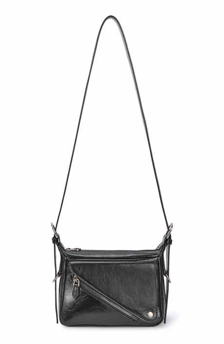 Oryany Moto Leather Crossbody Bag