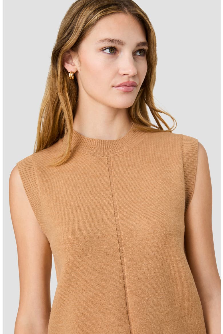 Babysoft Crewneck Sweater Tank, Alternate, color, CAMEL MEL