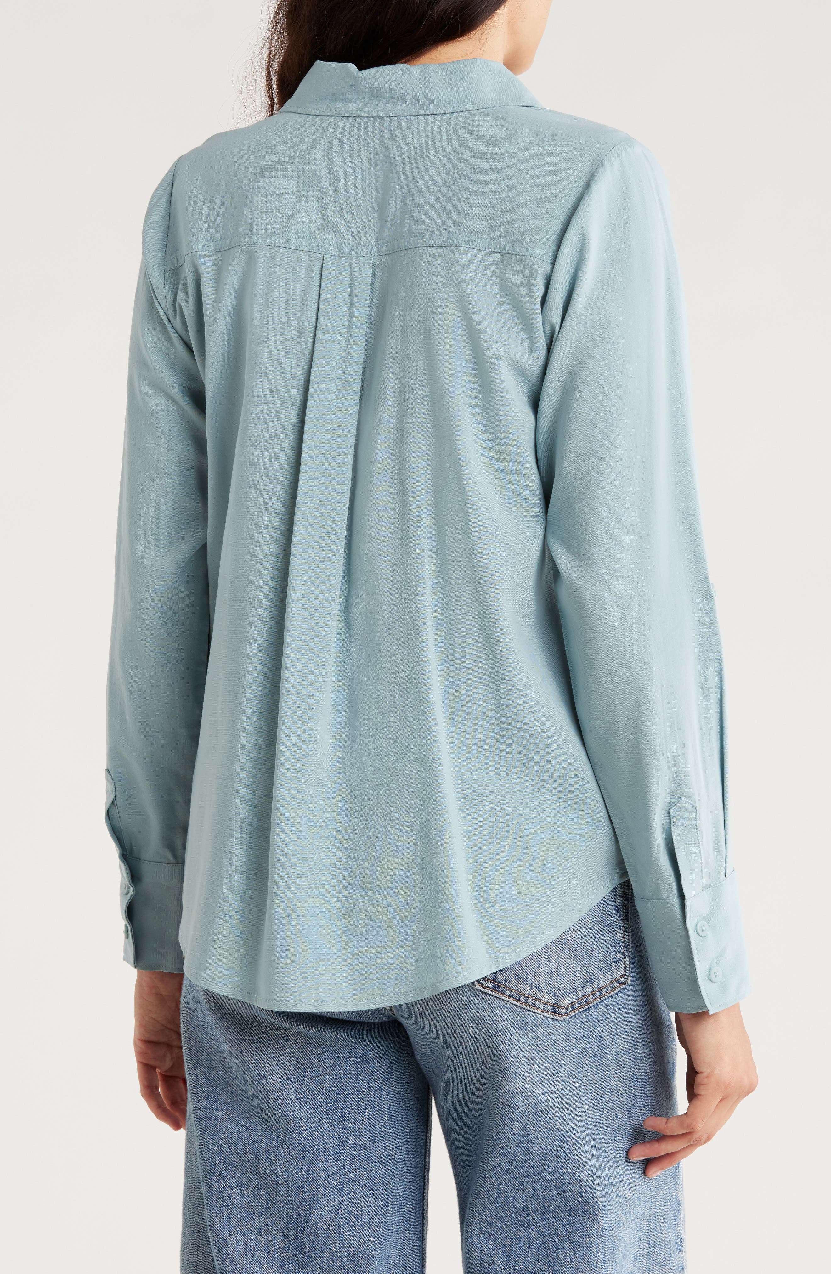 Splendid Long Sleeve ButtonUp Shirt Nordstromrack — free download