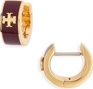 Tory Burch Icon Huggie Earrings
