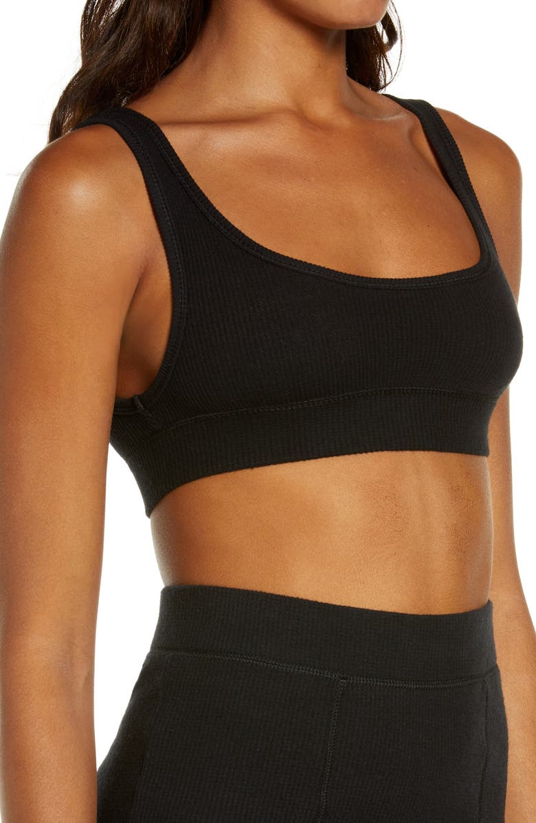 SKIMS Waffle Scoop Bralette, Alternate, color,