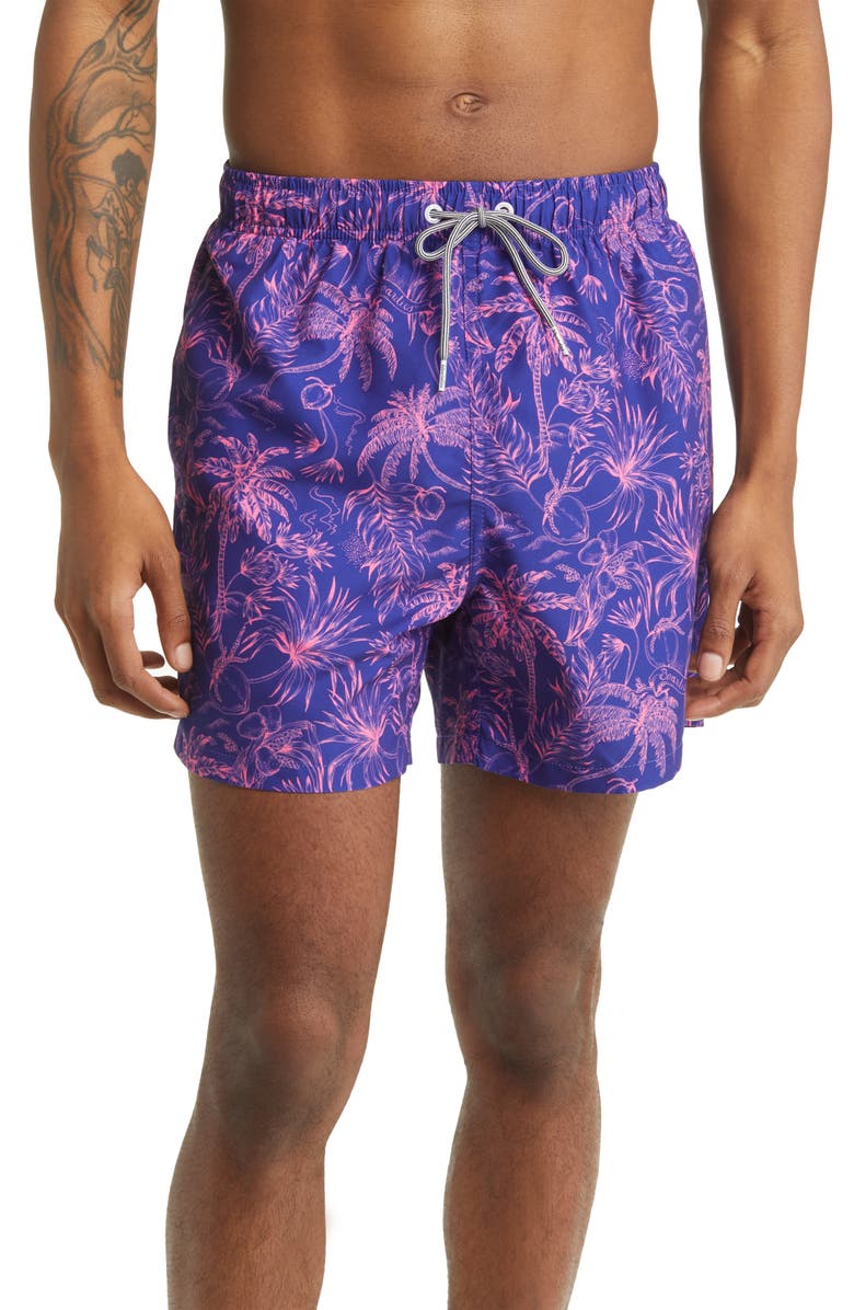 Boardies Palms Mid Length Swim Trunks, Main, color,