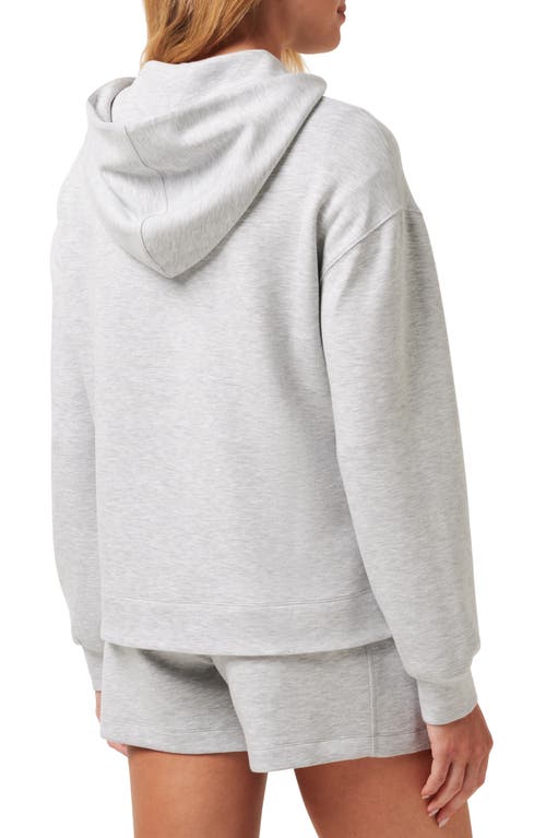 Shop Travismathew Skyloft Hooded Sweatshirt In Heather Light Grey