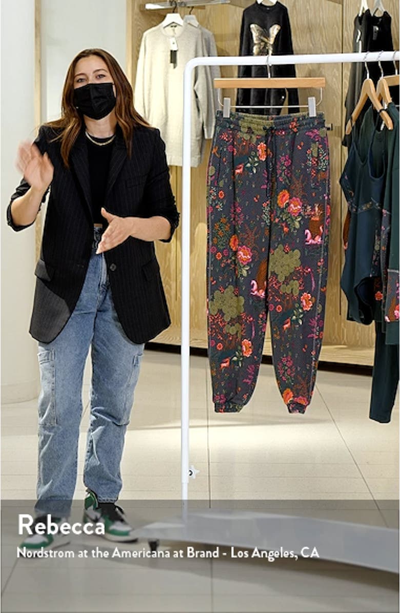 x Liberty Allover Print Sweatpants, sales video thumbnail