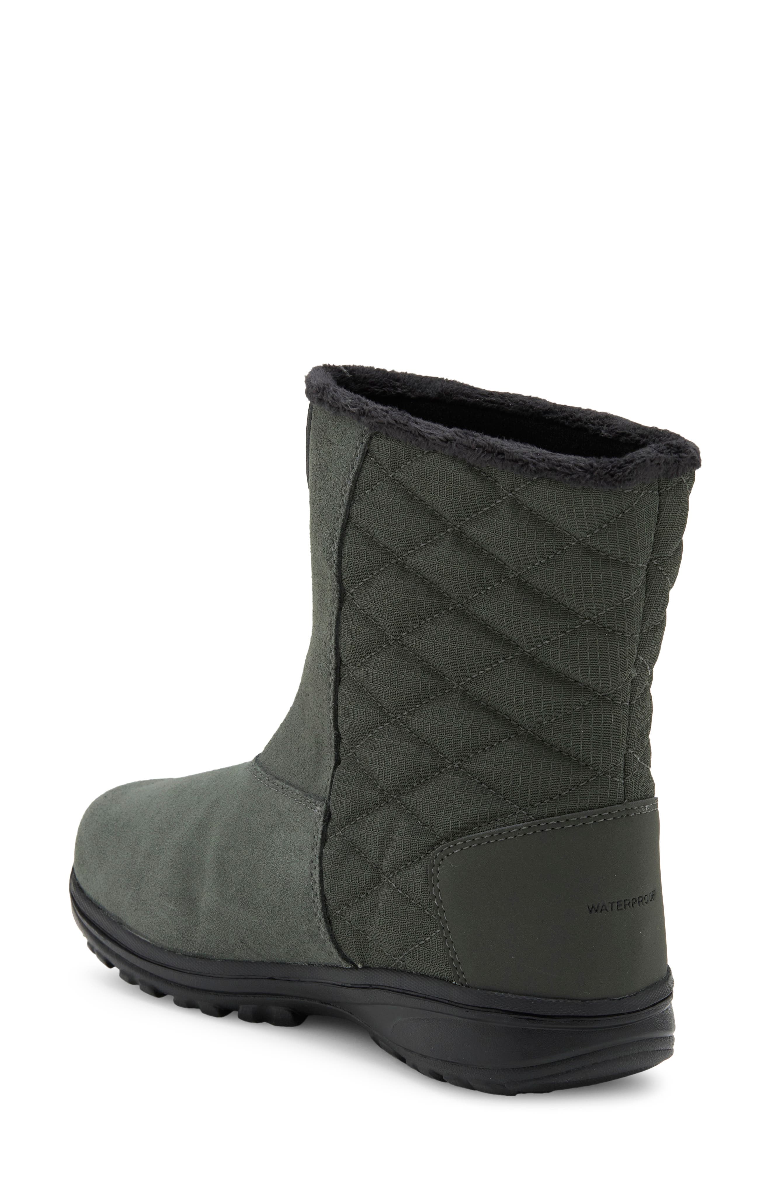 Ice Maiden Slip III Waterproof Snow Boot, Alternate, color, GRAVEL/ BLACK