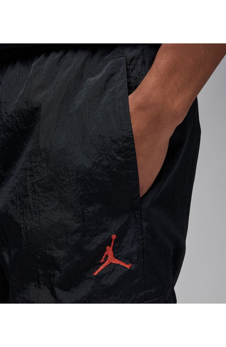 Nike Flight MVP Cargo Pants, Alternate, color, Black/ Dune Red