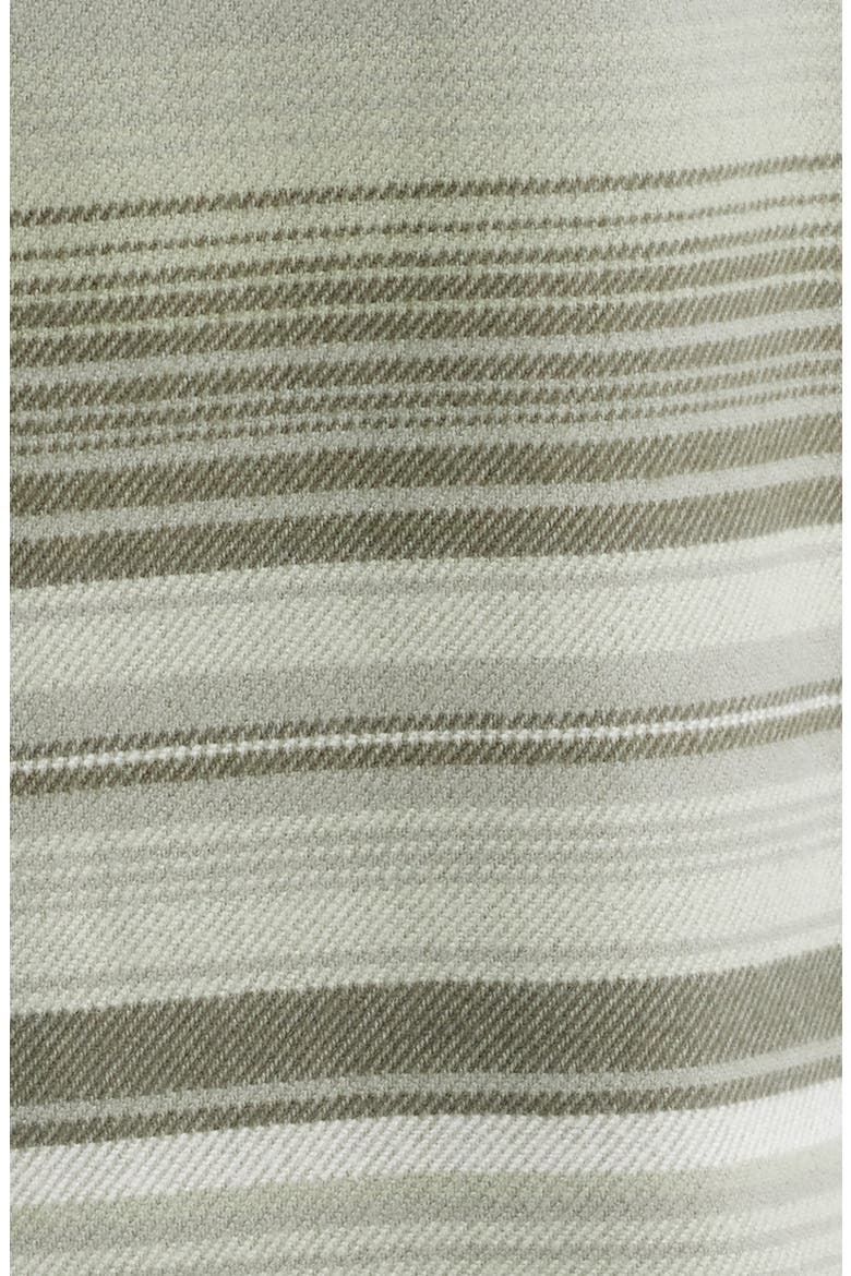 SeaWool Flannel Button-Up Shirt, Alternate, color, SAGEBRUSH STRIPE