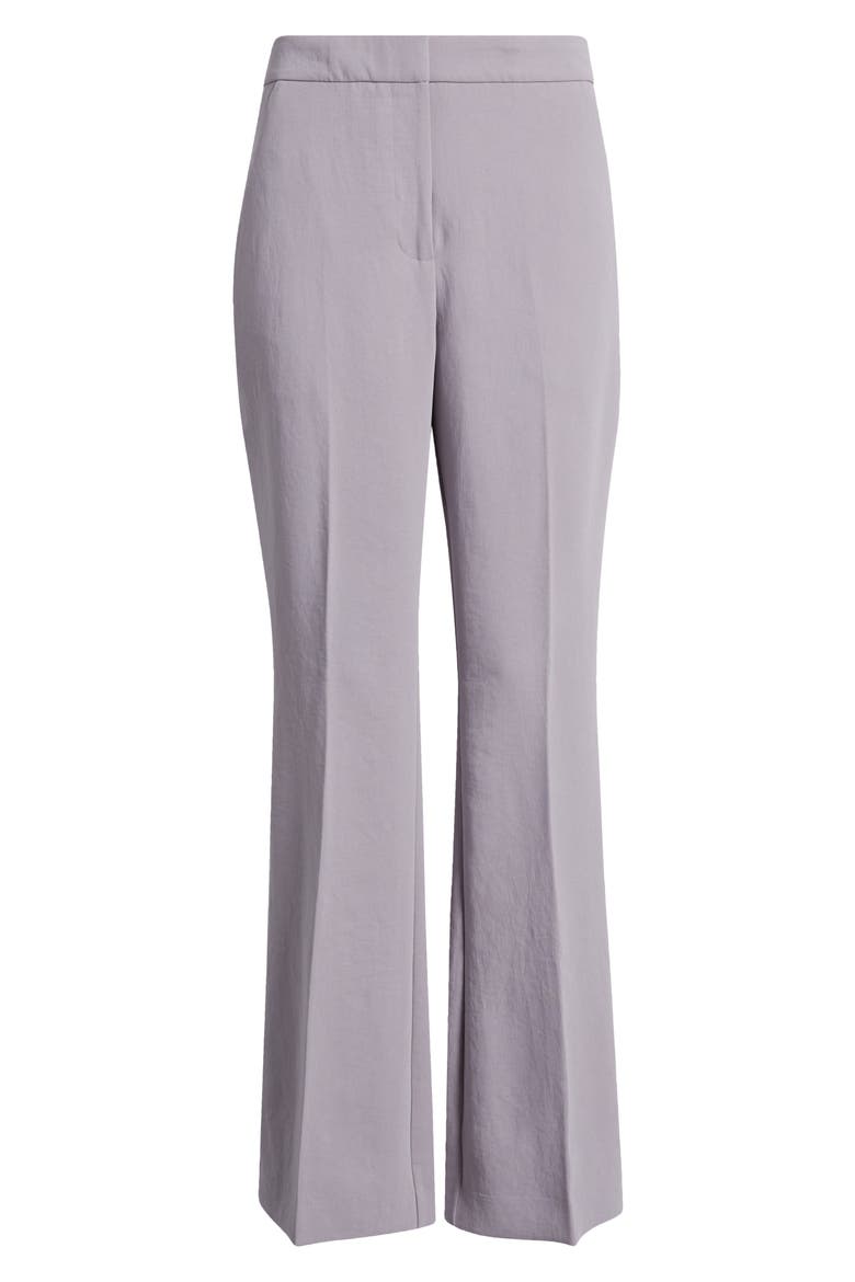 The Curator Flare Leg Trouser, Alternate, color, PURPLE RIDGE