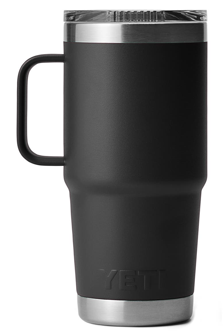 Rambler 20 oz. Travel Mug, Alternate, color, BLACK