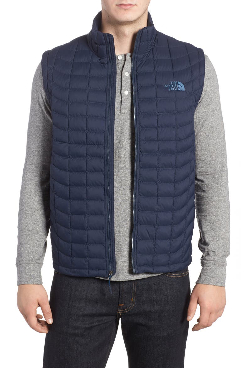 'ThermoBall™' Packable PrimaLoft® Vest, Main, color, URBAN NAVY MATTE