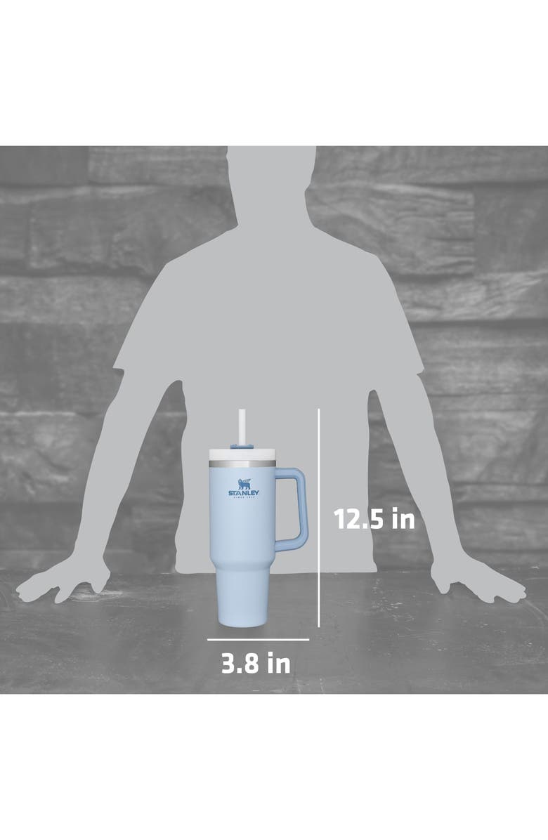 Stanley The Quencher H2.0 Flowstate<sup>™</sup> 40-Ounce Tumbler, Alternate, color, Glacier