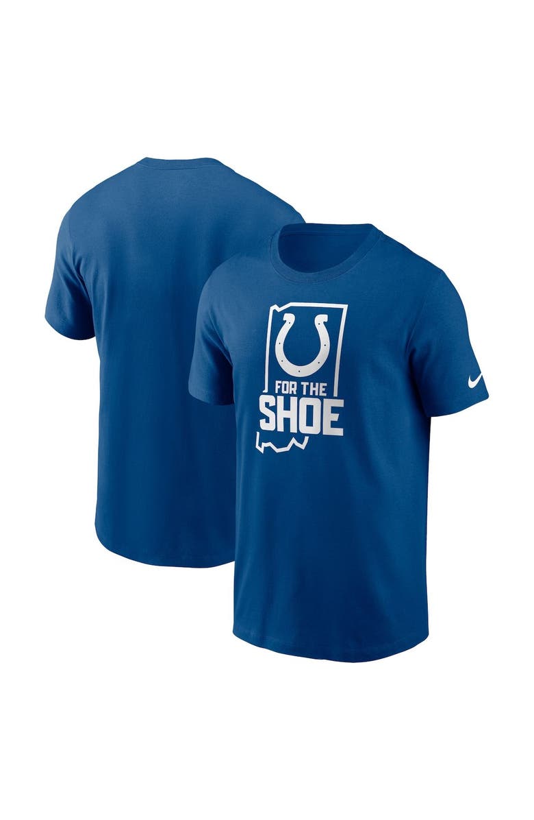 Nike Men's Nike Royal Indianapolis Colts Local Essential T-Shirt, Main, color, 