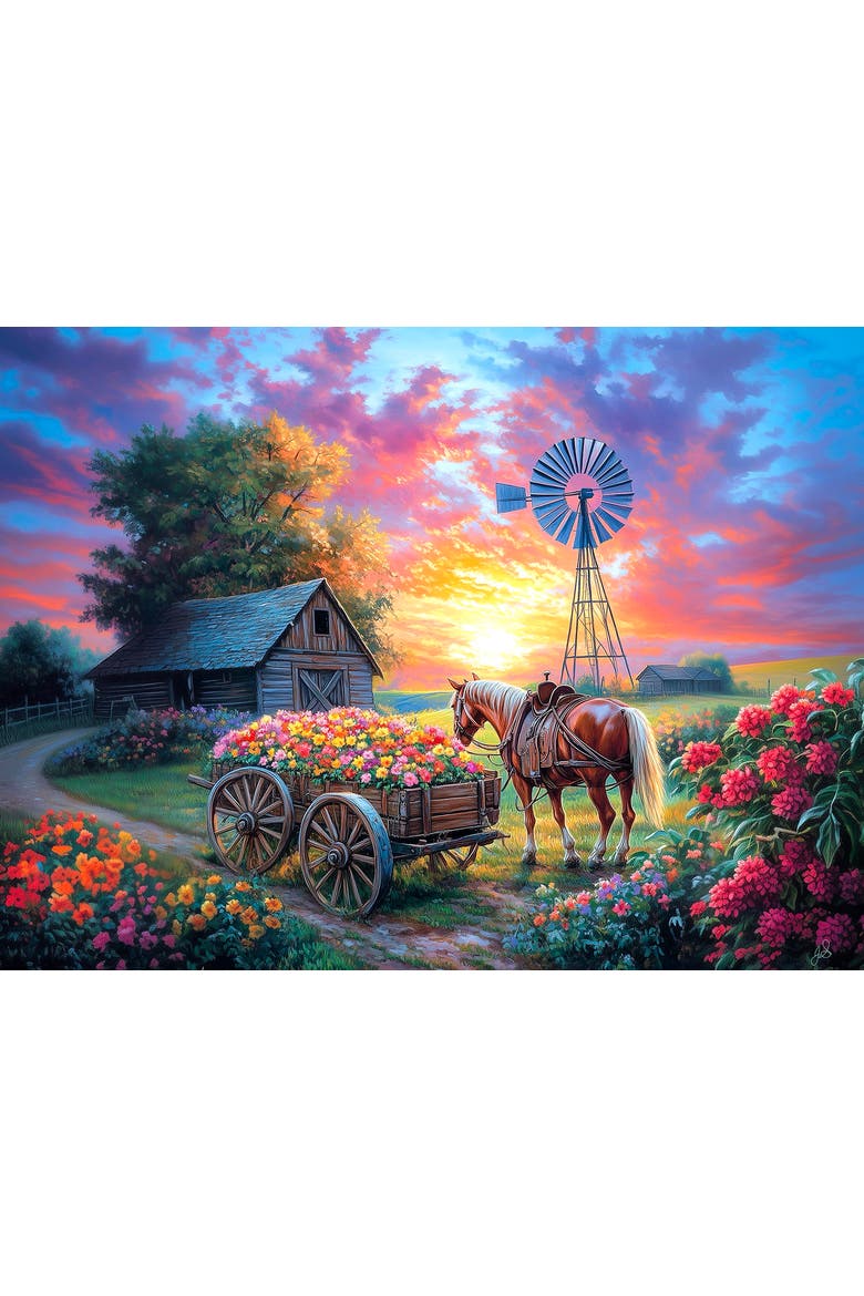 Flower Delivery 500 piece Jigsaw Puzzle for Adults, Alternate, color, Multicolor