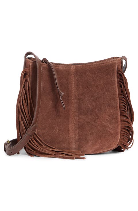 Bran Nyra Small Fringe Crossbody Bag