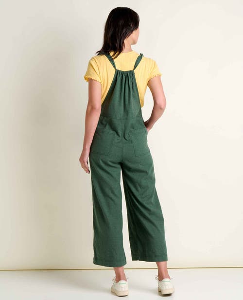 Toad And Co Taj Hemp Overall In Green