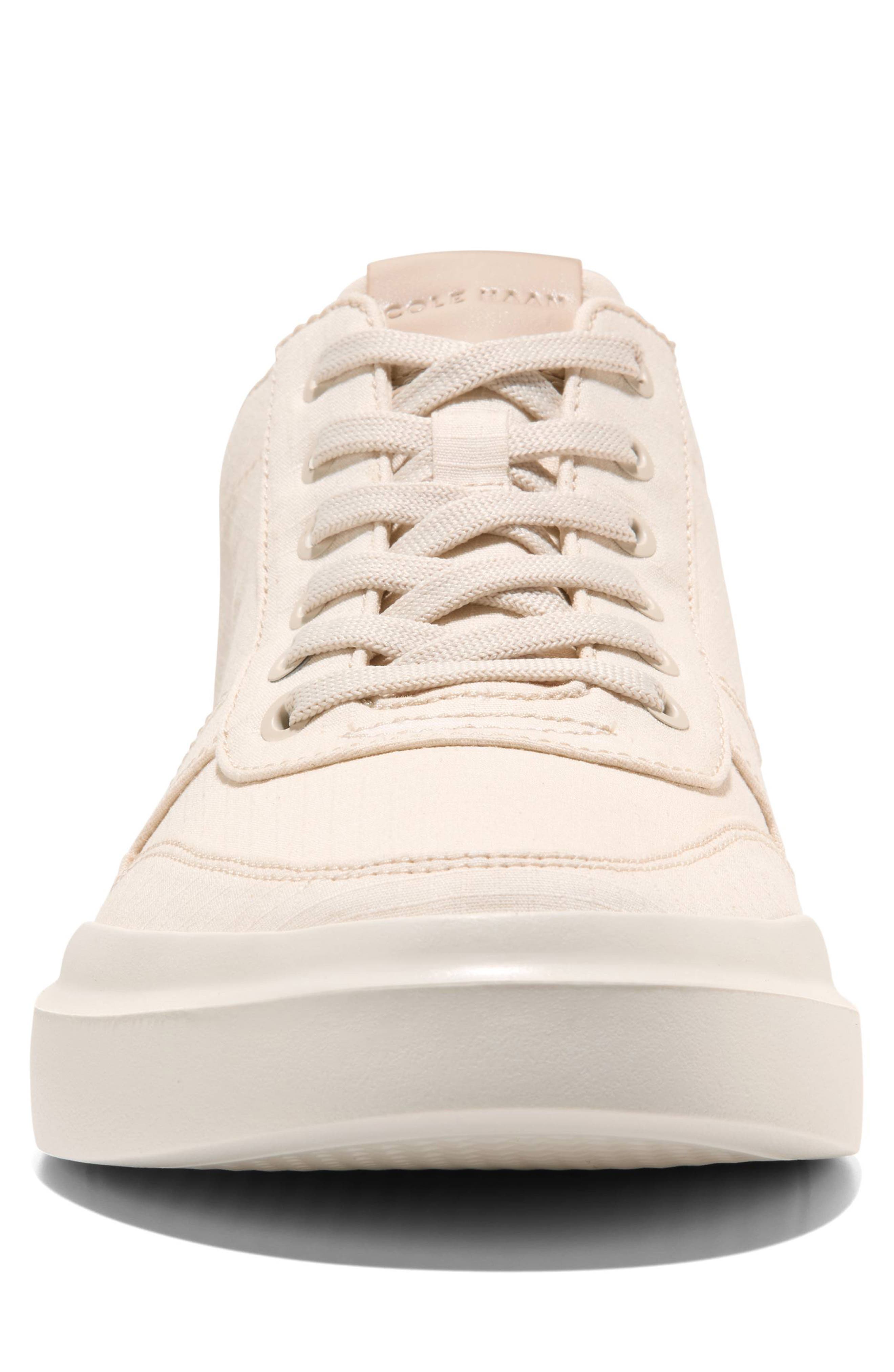 Cole Haan GrandPro Rally Canvas Court Sneaker, Alternate, color, Birch Beige / Light Sesame