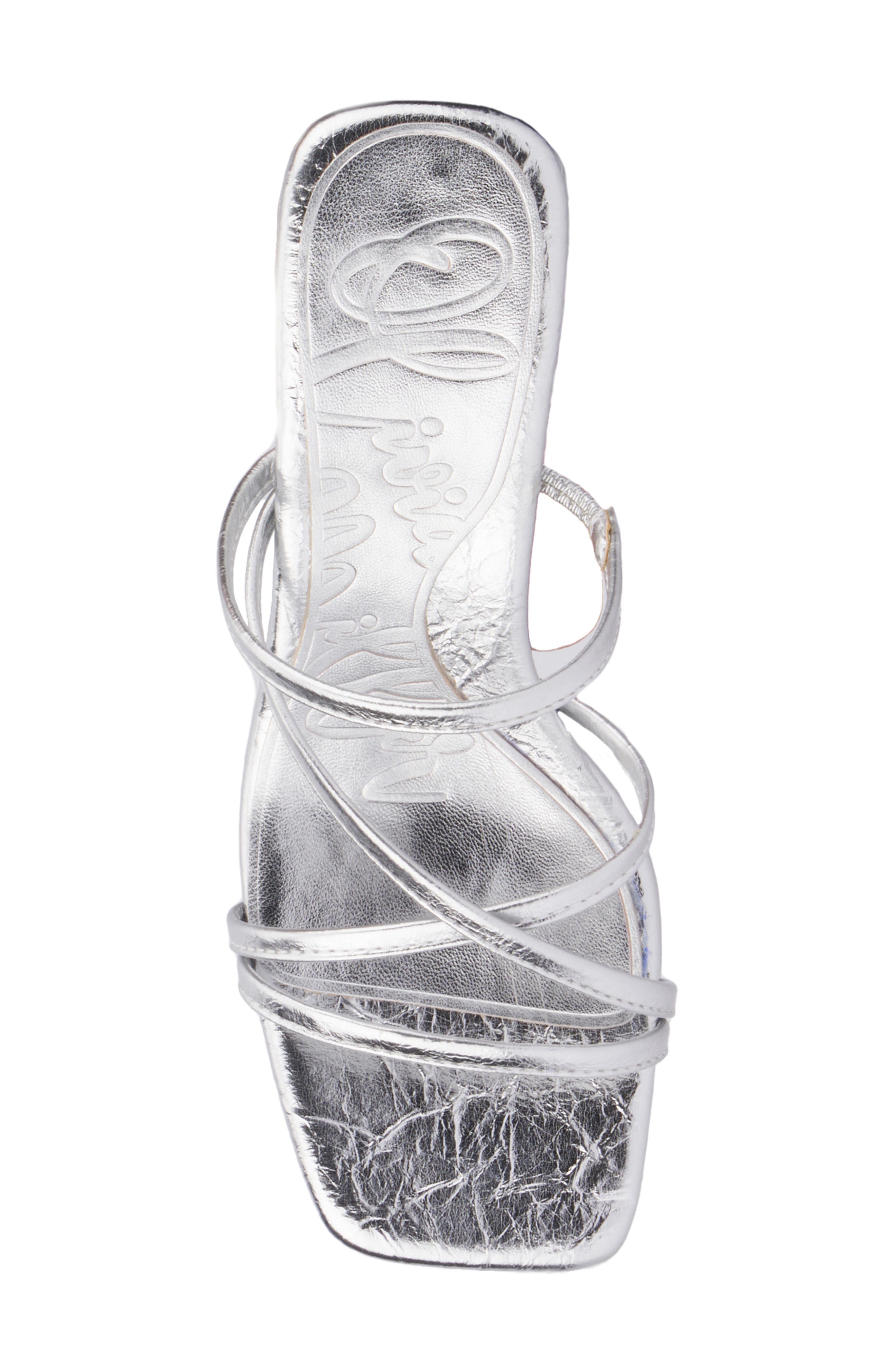 OLIVIA MILLER Limelight Sandal, Alternate, color, Silver