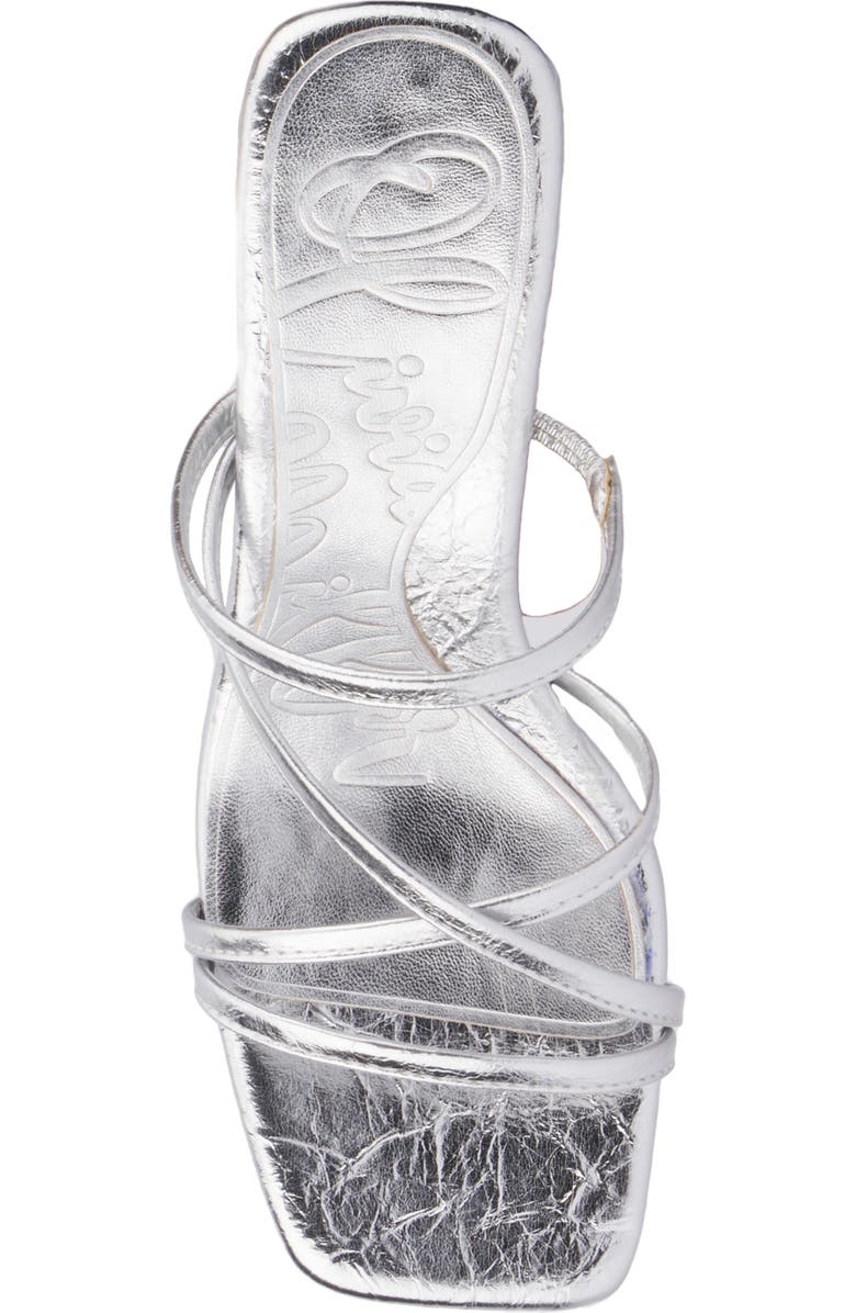 OLIVIA MILLER Limelight Sandal, Alternate, color, Silver