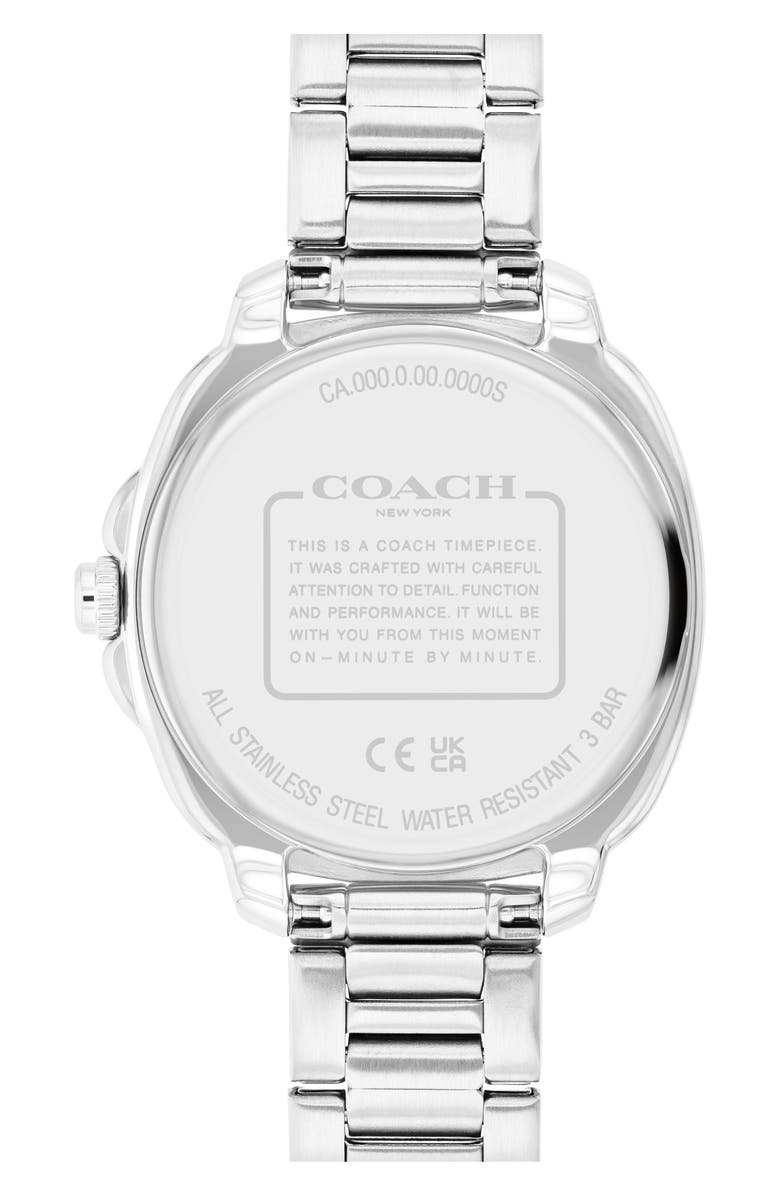 COACH Kitt Bracelet Watch, 34mm, Alternate, color, Blush