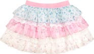 Sweet Wink Floral & Lace Tiered Tutu