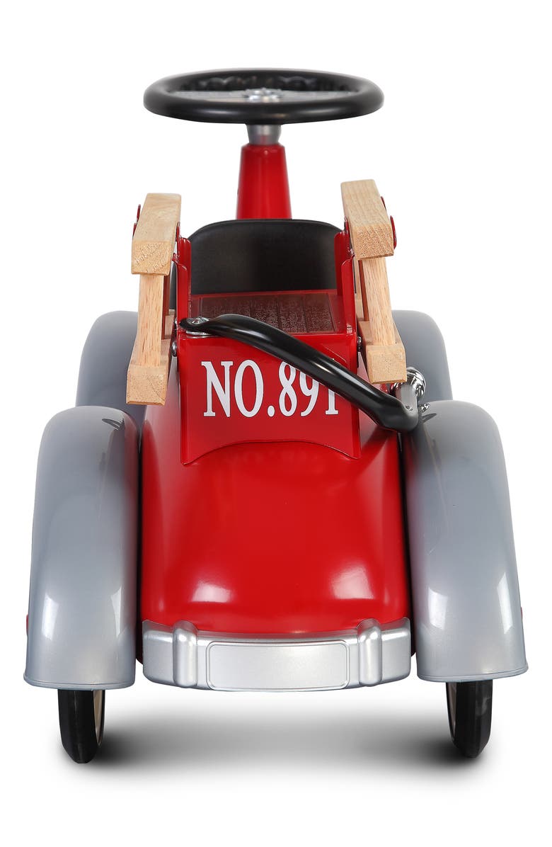 Baghera The Speedster Firetruck Ride-On Car, Alternate, color, Red