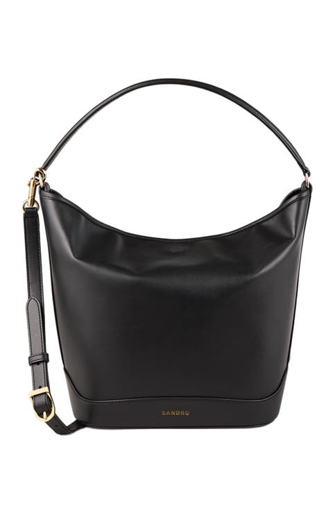 Leather bucket bag TANGOSO