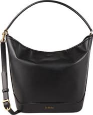 SANDRO Leather bucket bag TANGOSO