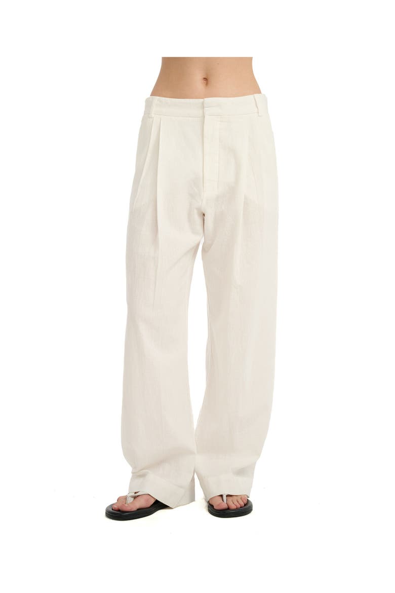 Resort Coastal Pants Cover-Up, Main, color, White