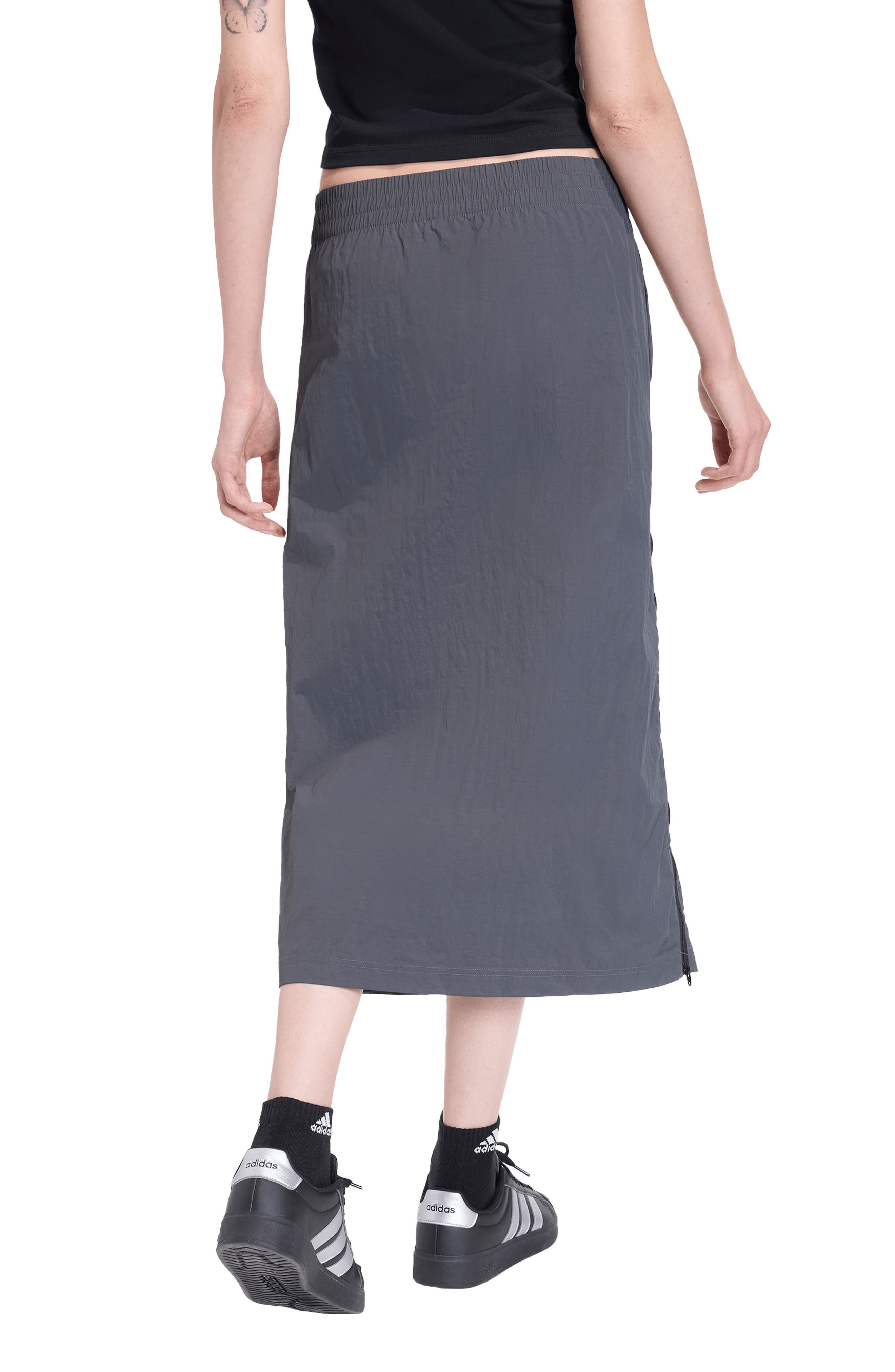 The City Tech Woven Zip Midi Skirt - image 2