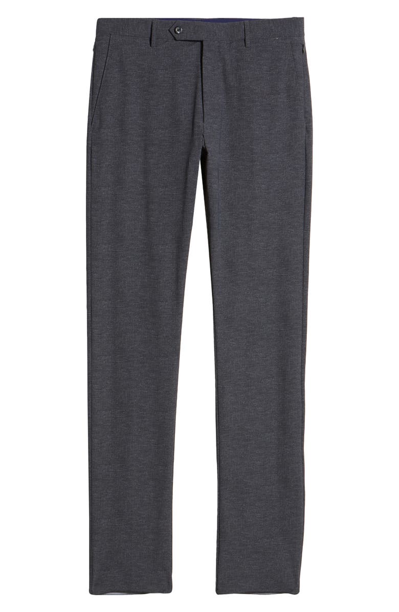 Zanella Active Stretch Flat Front Dress Pants, Alternate, color,