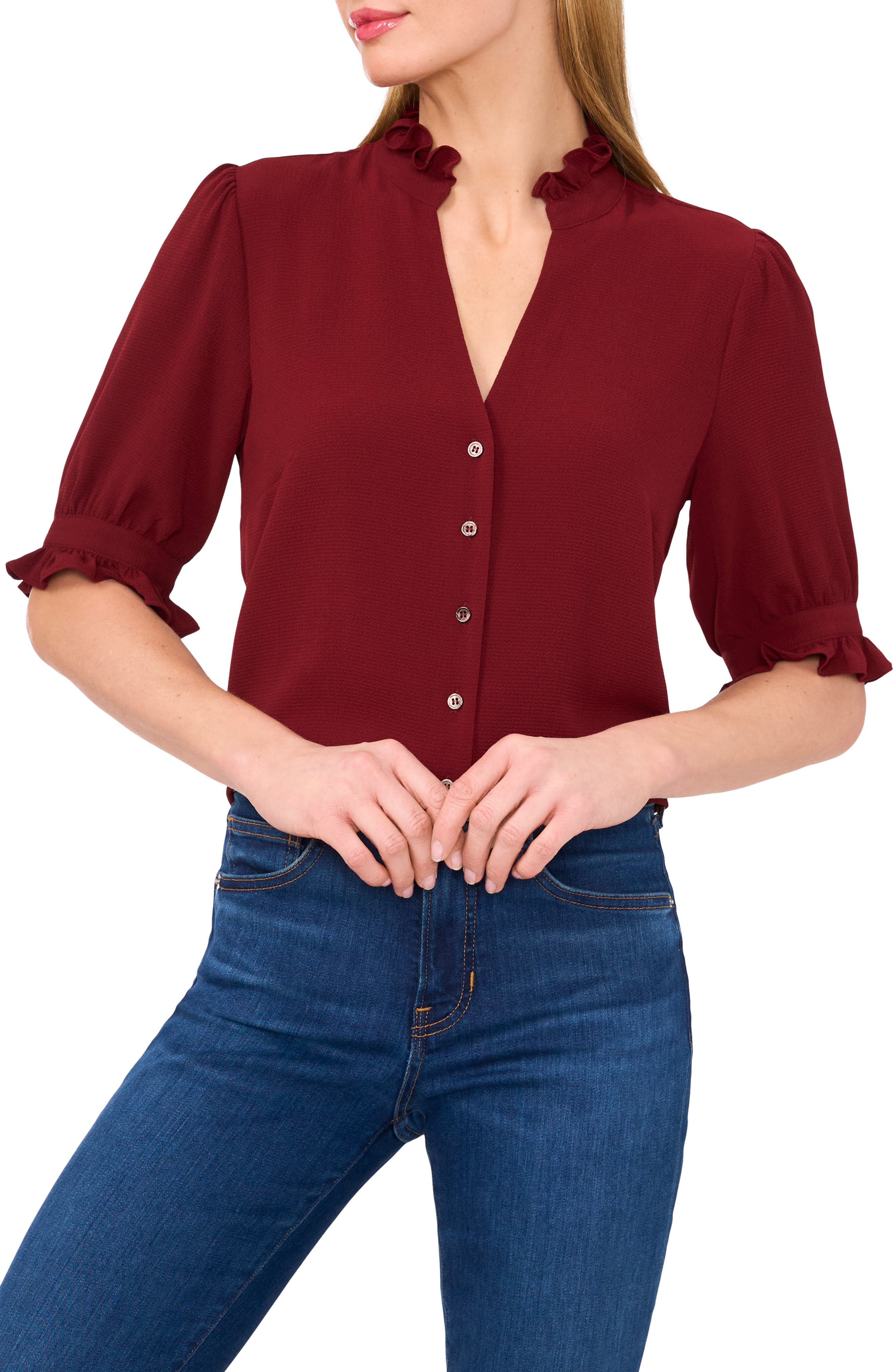 selected CLARET RED