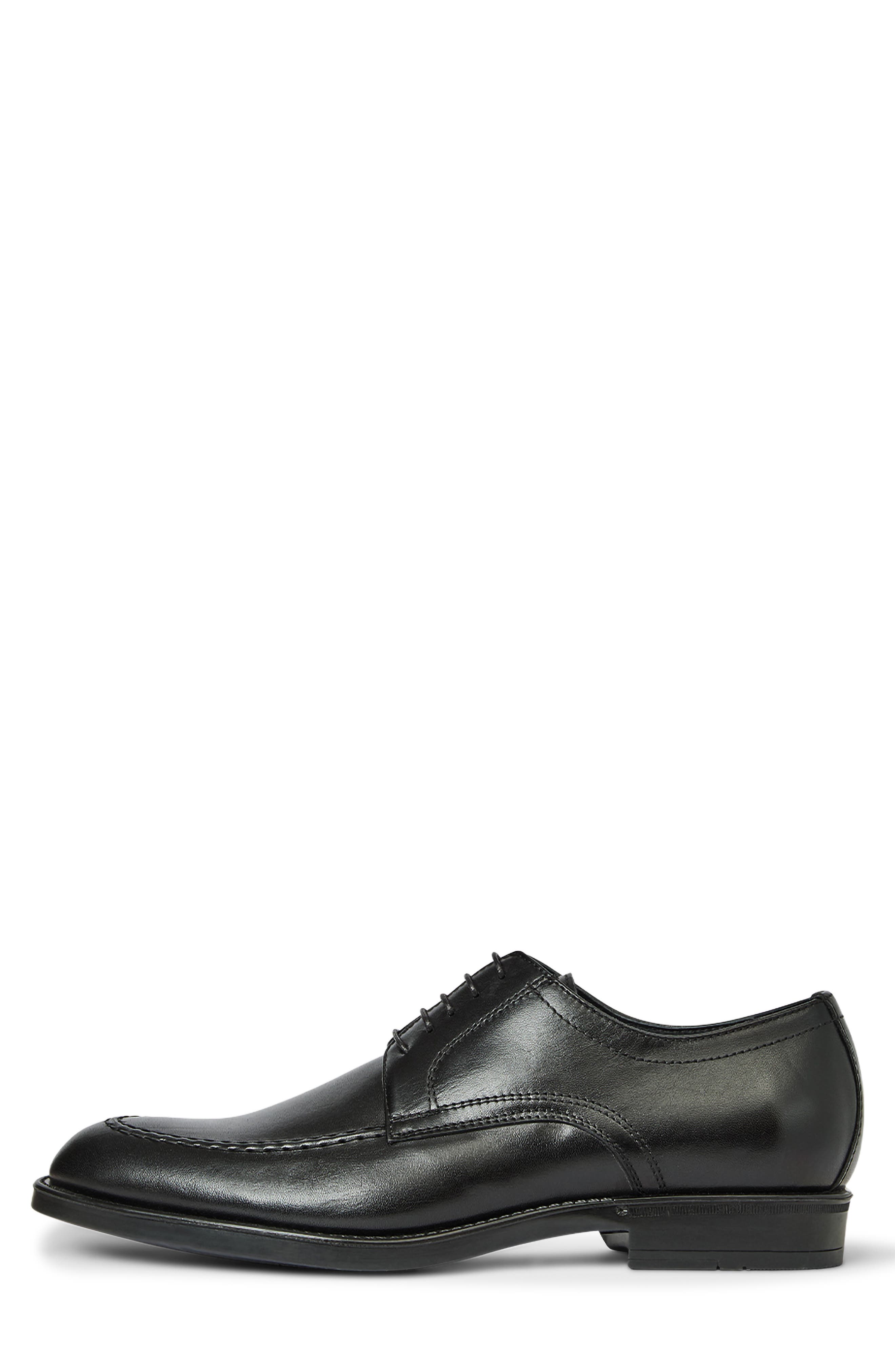 Sandro Water Repellent Derby, Alternate, color, BLACK LEATHER