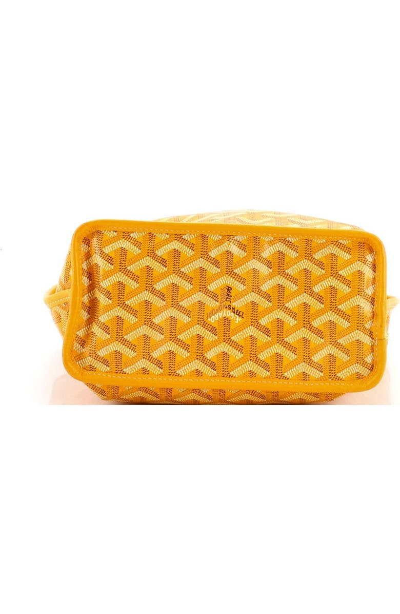 Pre-Owned Goyard Anjou Reversible Tote Coated Canvas Mini, Alternate, color, Orange