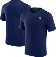 FANATICS Men's Fanatics Deep Sea Blue Seattle Kraken Signature Front Office Modal T-Shirt