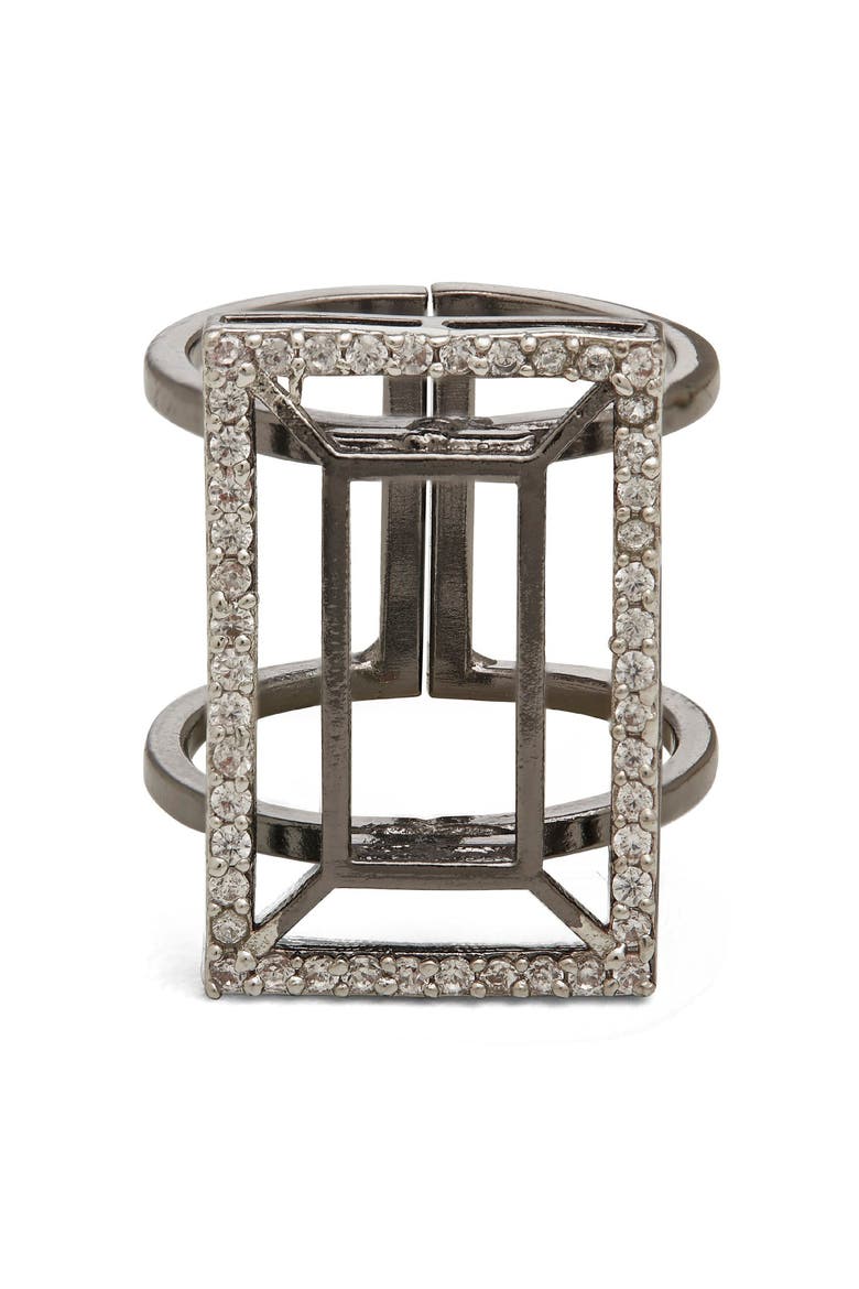 VAZIO RING, Alternate, color, Gunmetal Grey