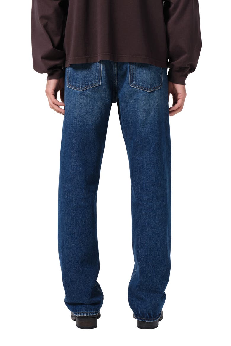 '90s Mid Rise Relaxed Straight Leg Jeans, Alternate, color, DARK INDIGO
