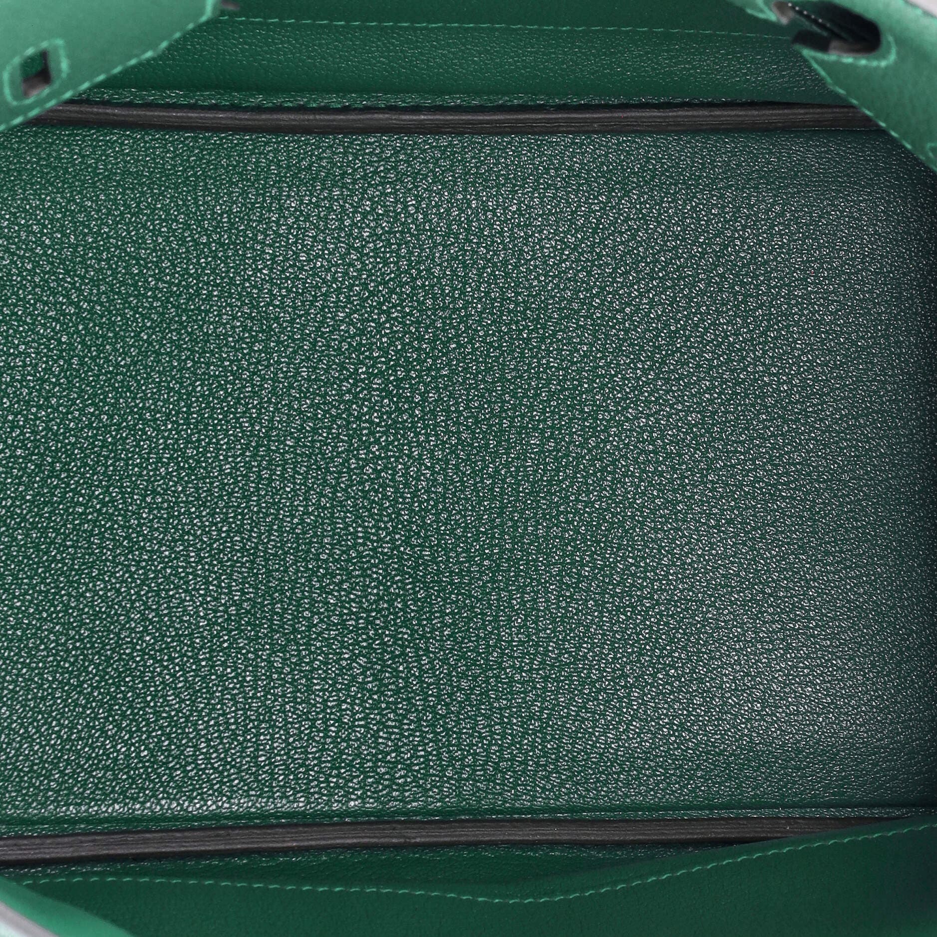 Pre-Owned Hermes Birkin Handbag Green Togo with Palladium Hardware 30, Alternate, color, 